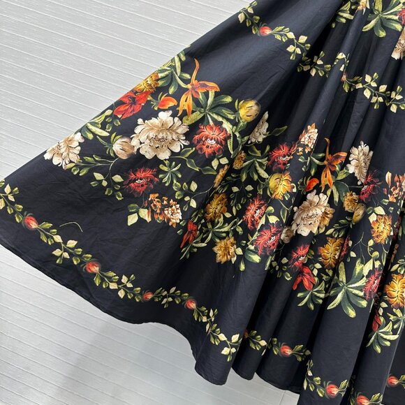 Agua By Agua Bendita Black Floral Sundress - Picture 3 of 9